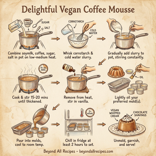 Delightful Vegan Coffee Mousse instructions