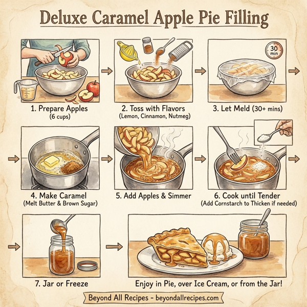 Deluxe Caramel Apple Pie Filling instructions