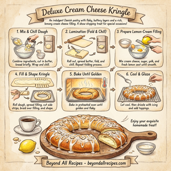 Deluxe Cream Cheese Kringle instructions
