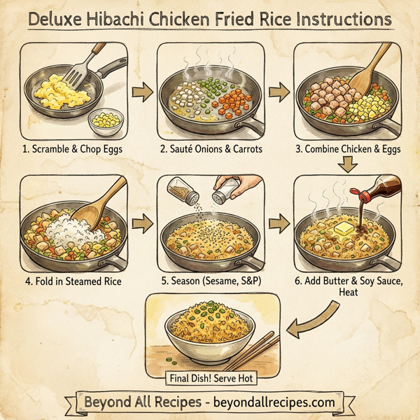 Deluxe Hibachi Chicken Fried Rice instructions