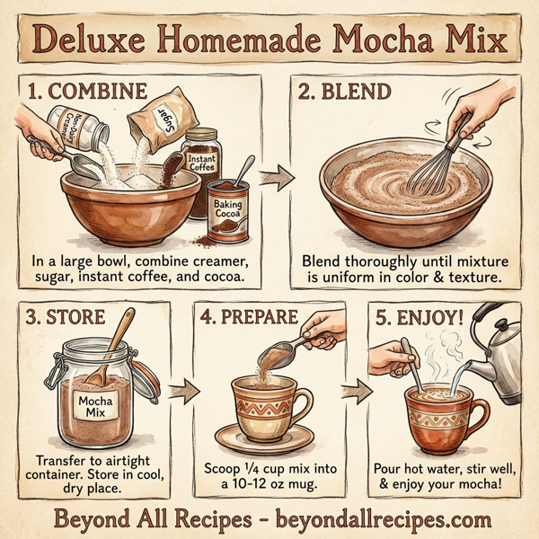 Deluxe Homemade Mocha Mix instructions