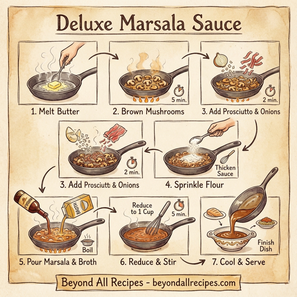 Deluxe Marsala Sauce instructions