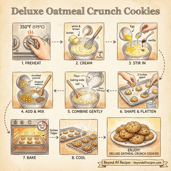 Deluxe Oatmeal Crunch Cookies instructions