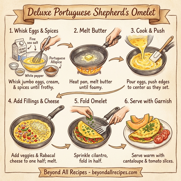 Deluxe Portuguese Shepherd's Omelet instructions