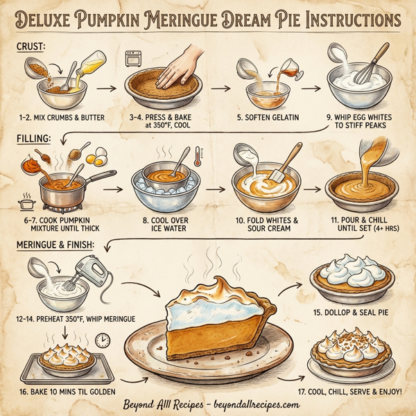 Deluxe Pumpkin Meringue Dream Pie instructions