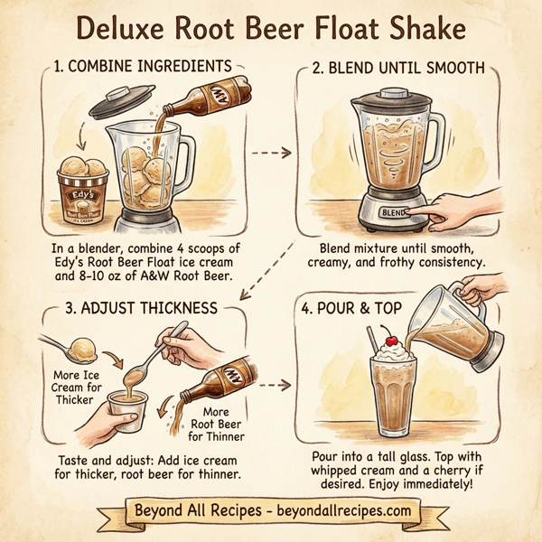 Deluxe Root Beer Float Shake instructions