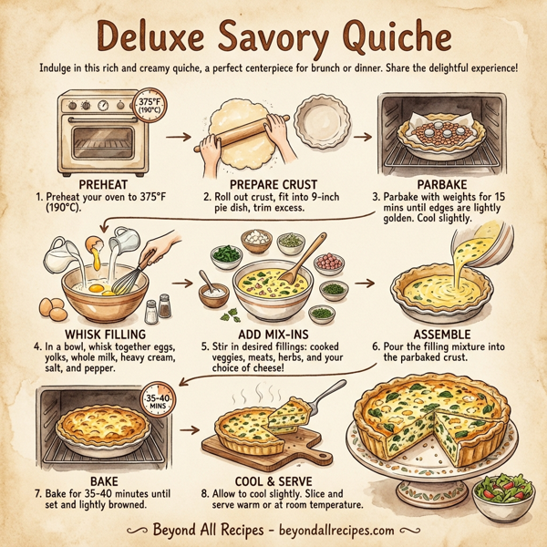Deluxe Savory Quiche instructions