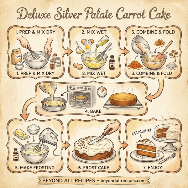 Deluxe Silver Palate Carrot Cake instructions