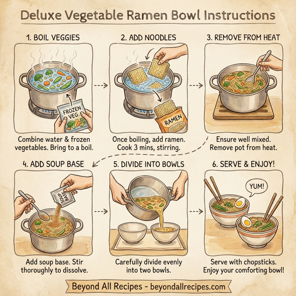Deluxe Vegetable Ramen Bowl instructions
