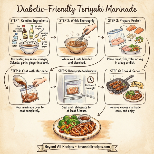 Diabetic-Friendly Teriyaki Marinade instructions