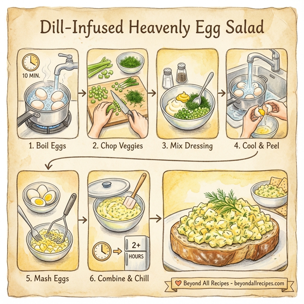 Dill-Infused Heavenly Egg Salad instructions