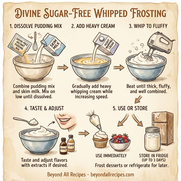 Divine Sugar-Free Whipped Frosting instructions