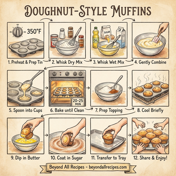 Doughnut-Style Muffins instructions