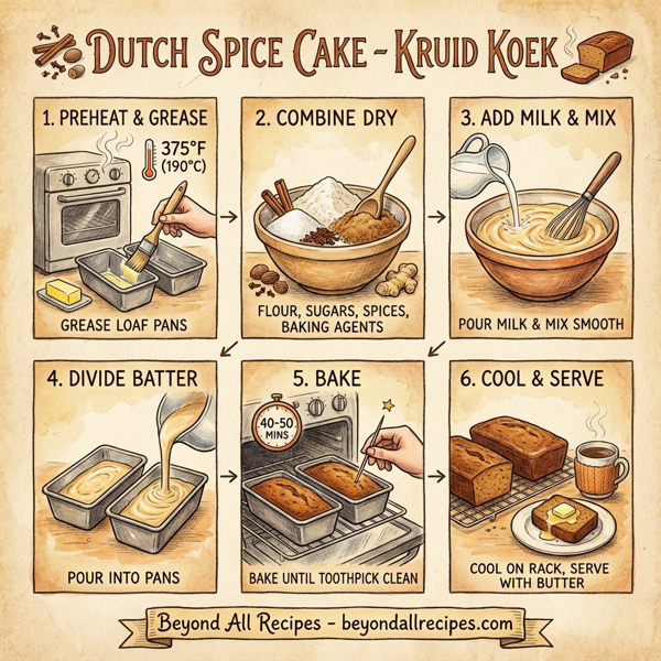 Dutch Spice Cake - Kruid Koek instructions