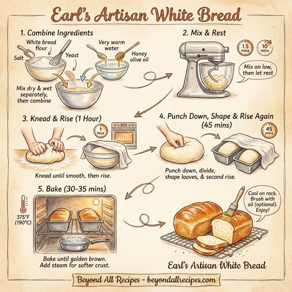Earl's Artisan White Bread instructions