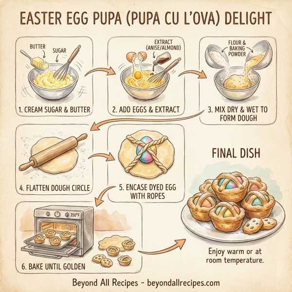 Easter Egg Pupa (Pupa Cu L'ova) Delight instructions