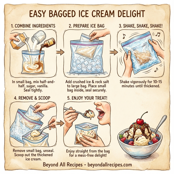 Easy Bagged Ice Cream Delight instructions