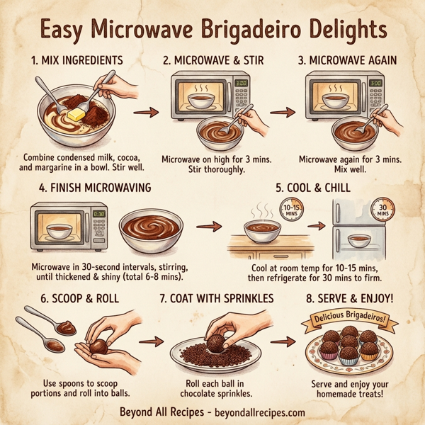 Easy Microwave Brigadeiro Delights instructions