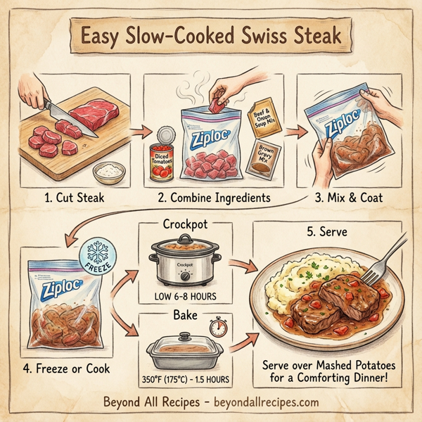 Easy Slow-Cooked Swiss Steak instructions