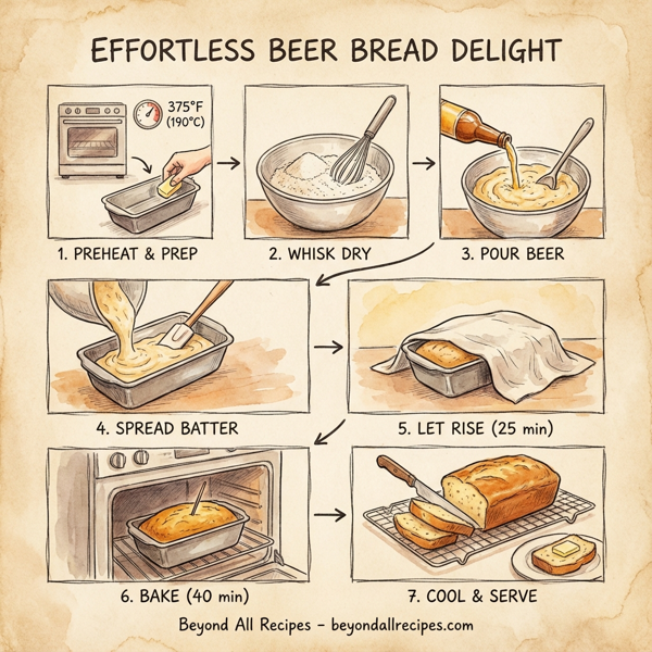 Effortless Beer Bread Delight instructions