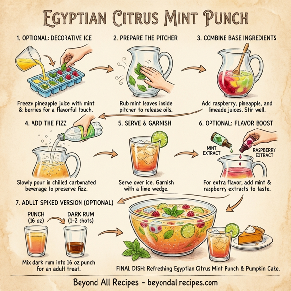 Egyptian Citrus Mint Punch instructions