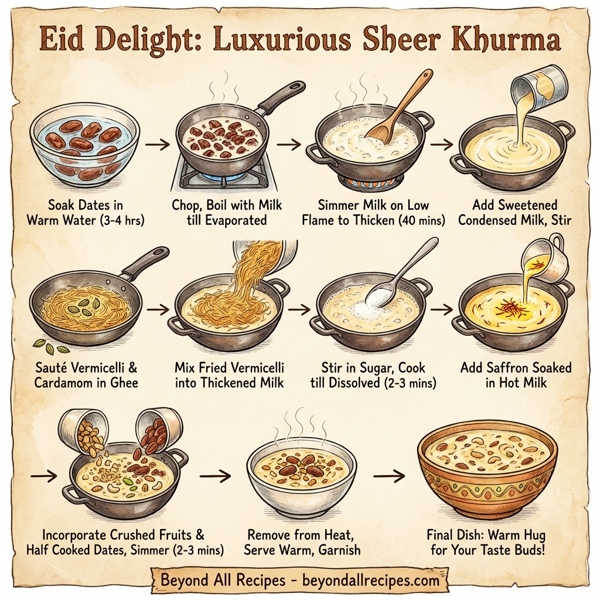 Eid Delight: Luxurious Sheer Khurma instructions
