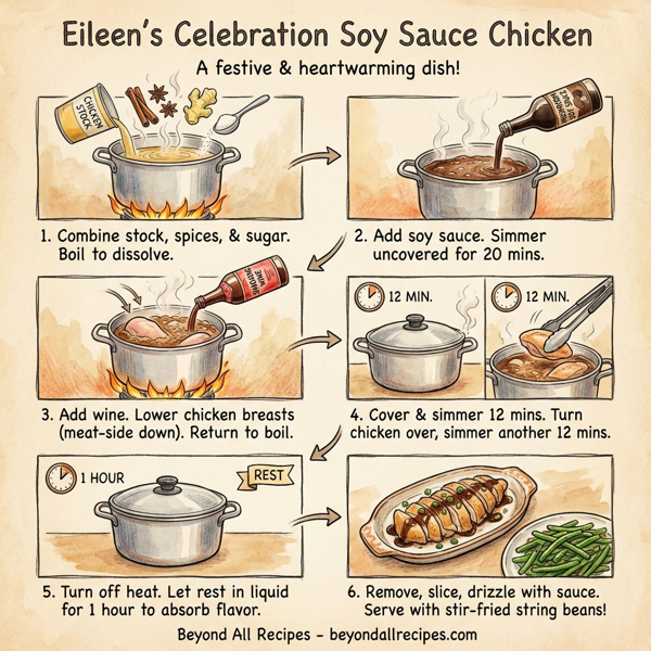 Eileen's Celebration Soy Sauce Chicken instructions