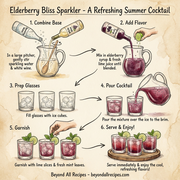 Elderberry Bliss Sparkler instructions