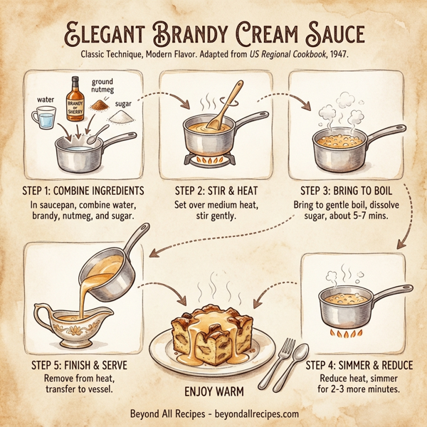 Elegant Brandy Cream Sauce instructions