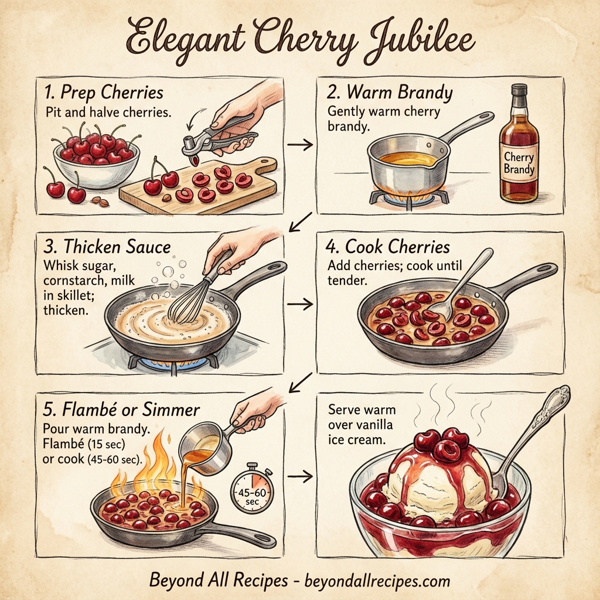 Elegant Cherry Jubilee instructions