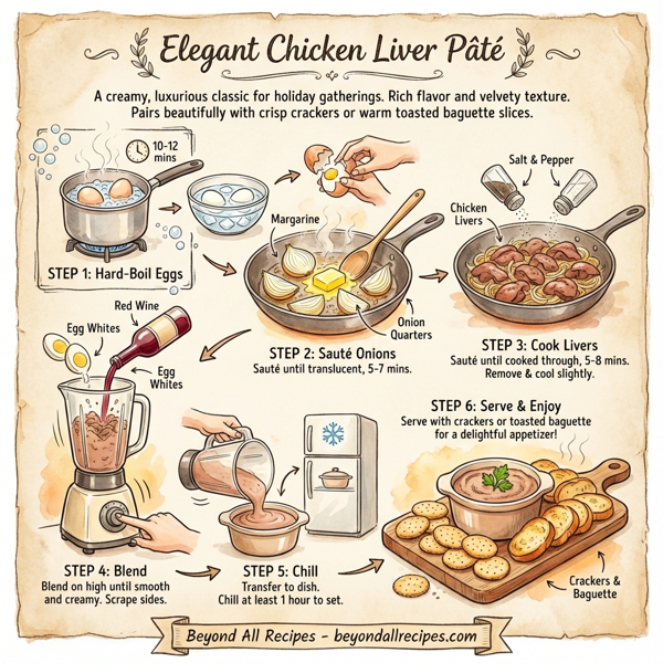 Elegant Chicken Liver Pâté instructions