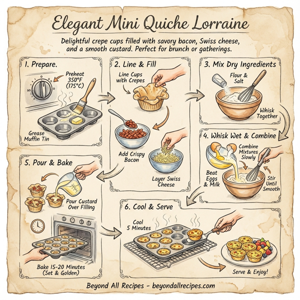 Elegant Mini Quiche Lorraine instructions