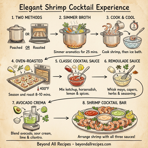 Elegant Shrimp Cocktail Experience instructions