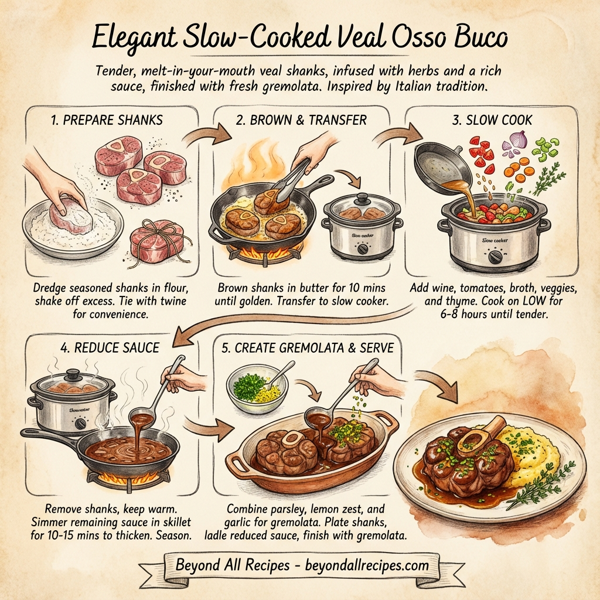 Elegant Slow-Cooked Veal Osso Buco instructions