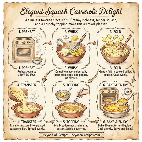 Elegant Squash Casserole Delight instructions