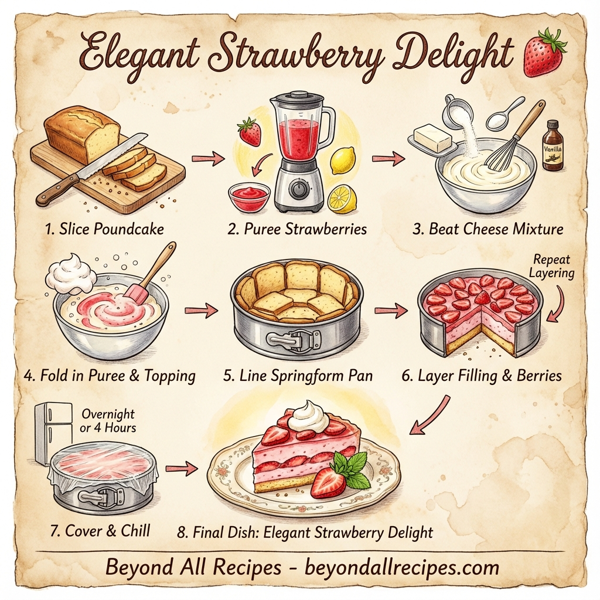 Elegant Strawberry Delight instructions
