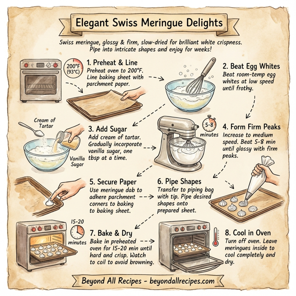 Elegant Swiss Meringue Delights instructions