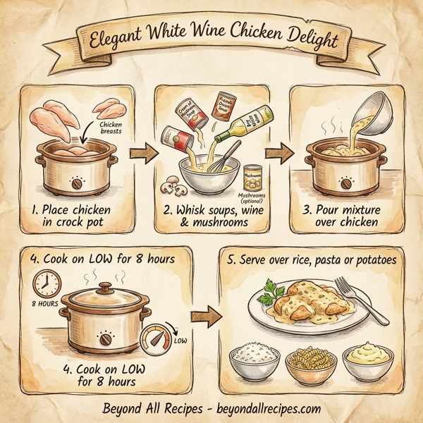 Elegant White Wine Chicken Delight instructions