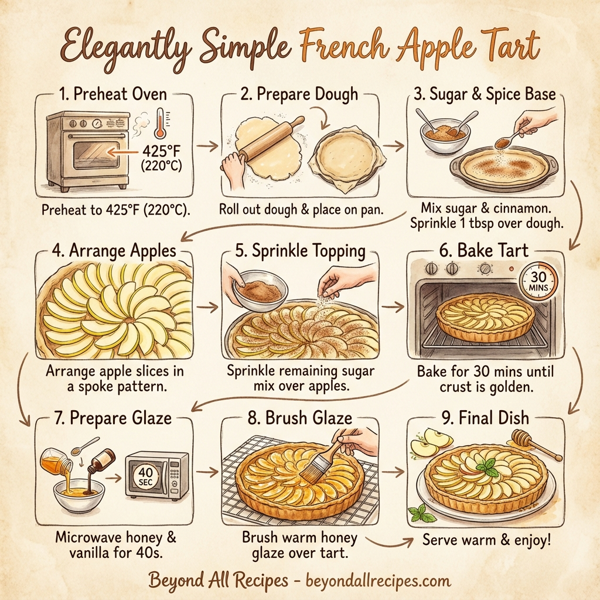 Elegantly Simple French Apple Tart instructions
