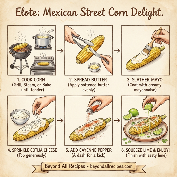 Elote: Mexican Street Corn Delight instructions