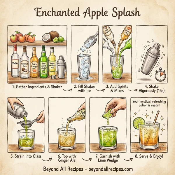 Enchanted Apple Splash instructions