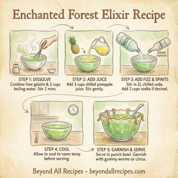 Enchanted Forest Elixir instructions