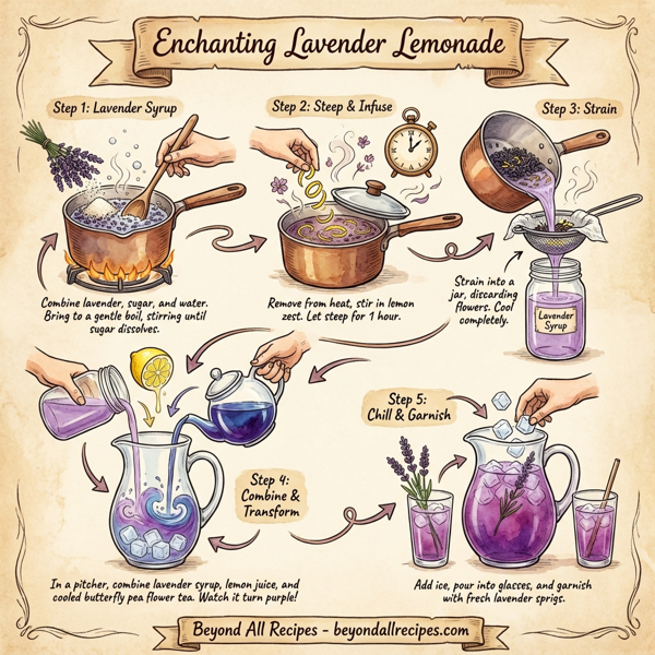 Enchanting Lavender Lemonade instructions
