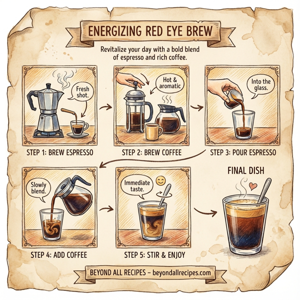 Energizing Red Eye Brew instructions