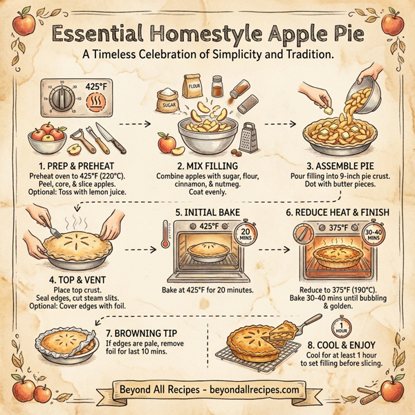 Essential Homestyle Apple Pie instructions