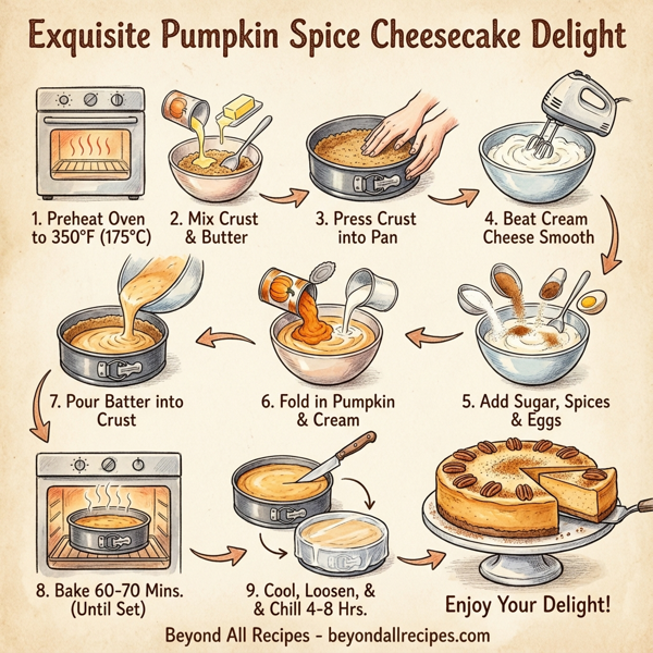 Exquisite Pumpkin Spice Cheesecake Delight instructions