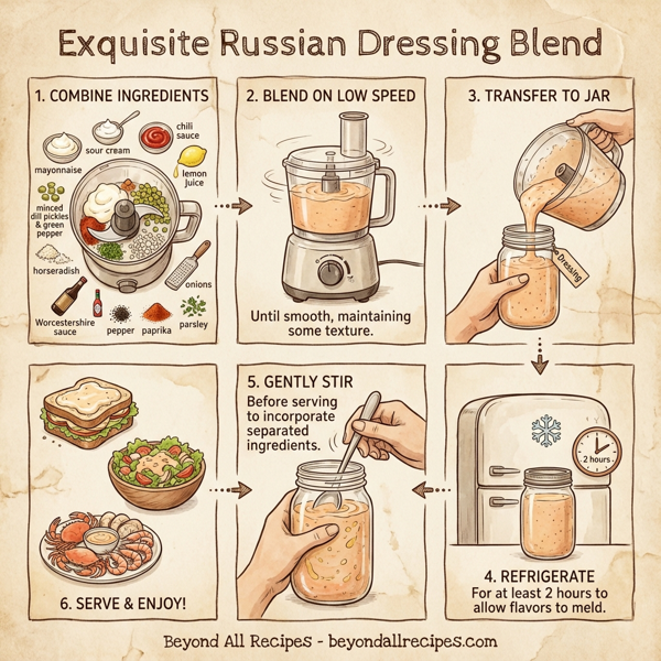 Exquisite Russian Dressing Blend instructions