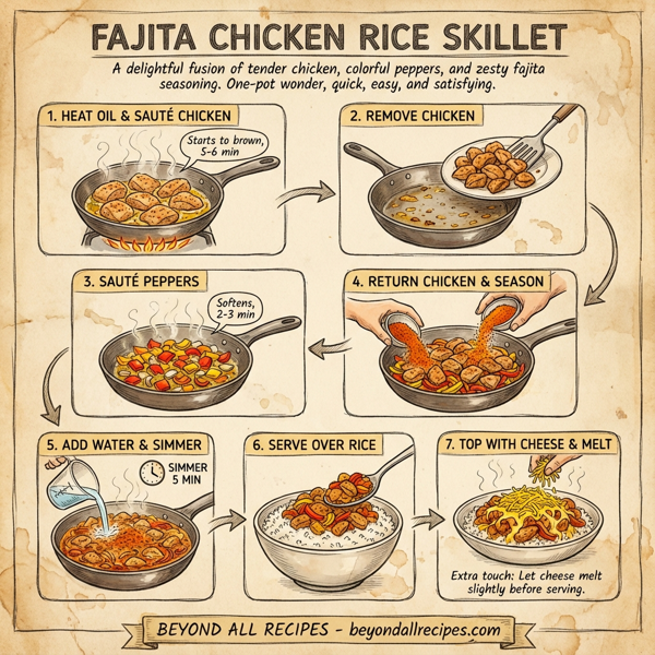 Fajita Chicken Rice Skillet instructions