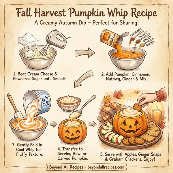 Fall Harvest Pumpkin Whip instructions