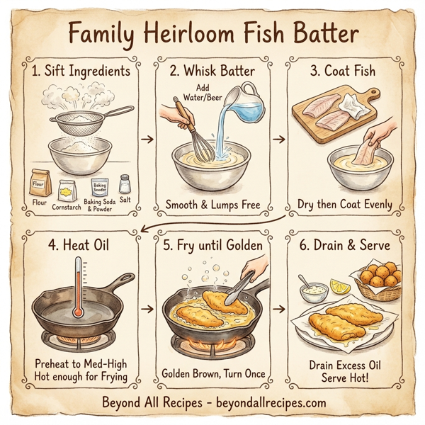 Family Heirloom Fish Batter instructions